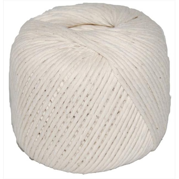 T.W. Evans Cordage 09-188 Number 18 Polished Beef Cotton Twine with 690 ft. Ball